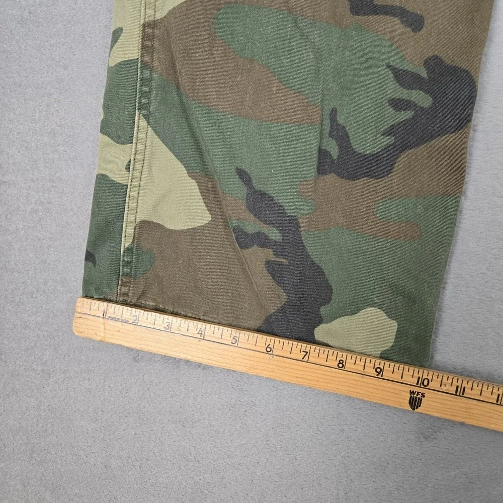Rothco Ultra Force BDU Pants Mens Large Reg Woodland Camo Cargo Army Tactical
